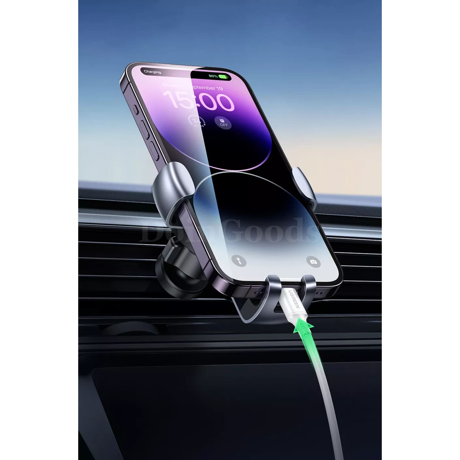 Ugreen Car Phone Holder Auto Vent Mount Gravity Stand Mobile Smartphone Iphone 301635