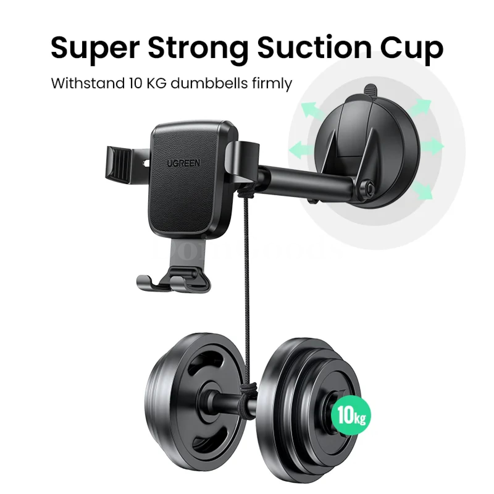 Ugreen Car Phone Holder Gravity Stand Suction Cup For Iphone Pro Xiaomi Samsung 301635