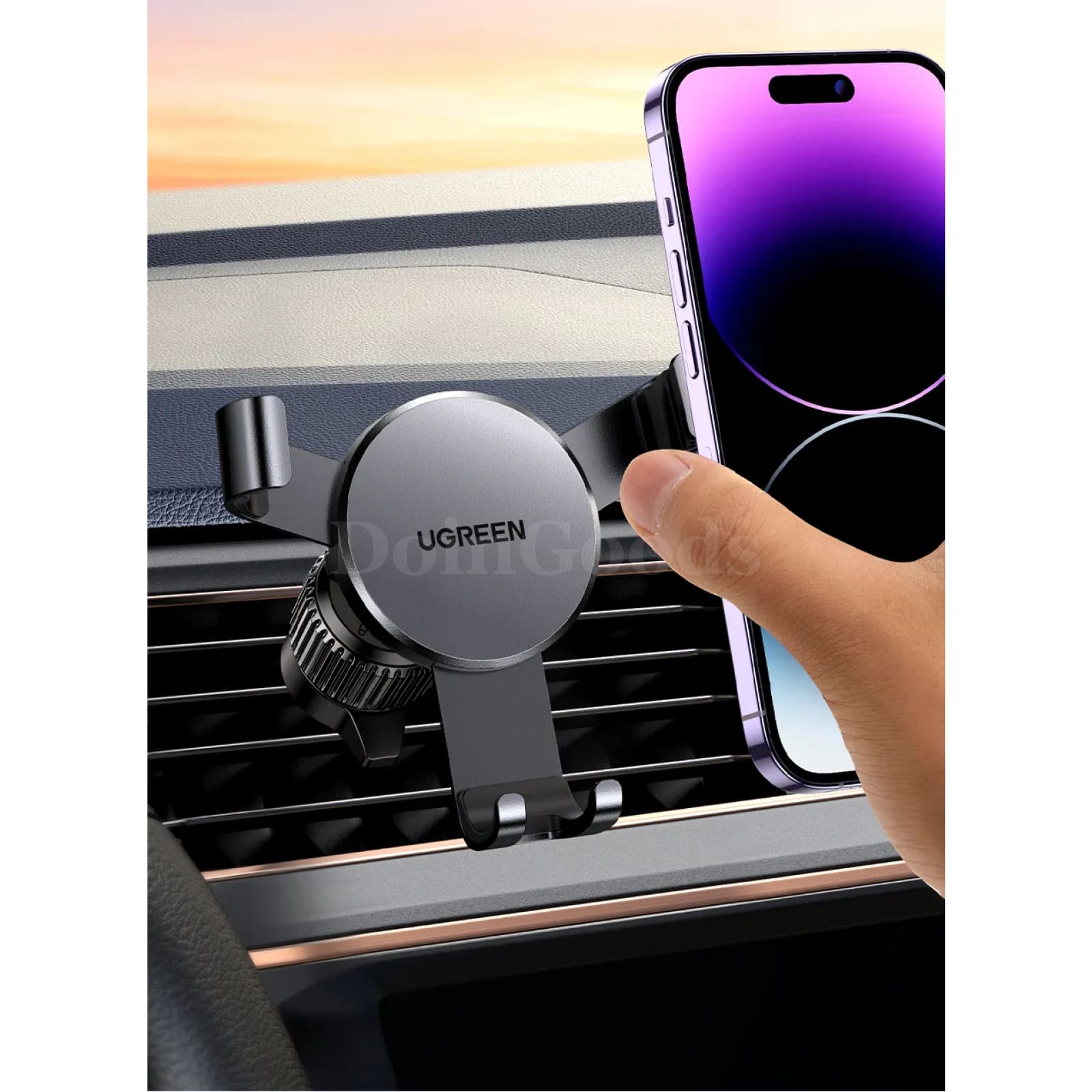 Ugreen Car Phone Holder Gravity Stand Xiaomi Samsung Iphone Pro Air Vent Mount 301635