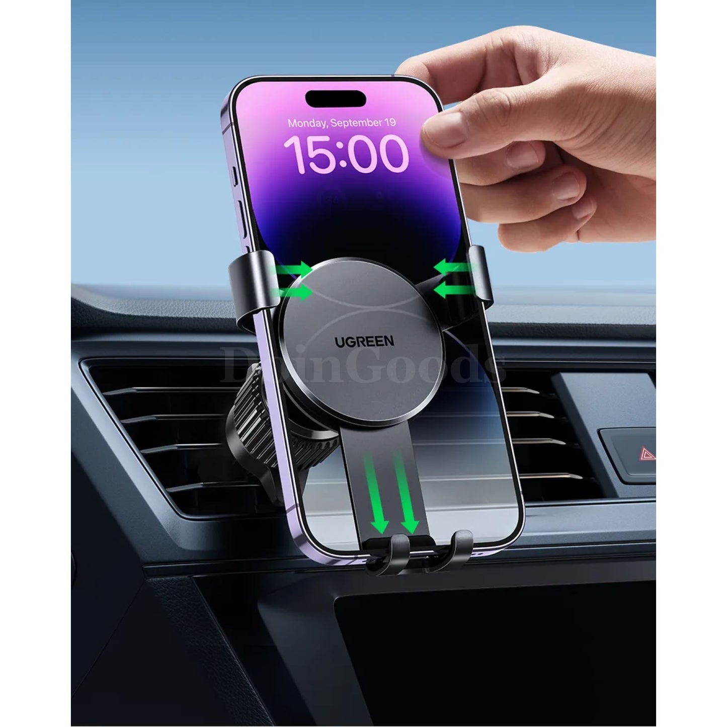 Ugreen Car Phone Holder Gravity Stand Xiaomi Samsung Iphone Pro Air Vent Mount 301635