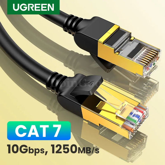 Ugreen Cat 7 Ethernet Cable - High-Speed Flat Gigabit Stp Rj45 Lan 301635