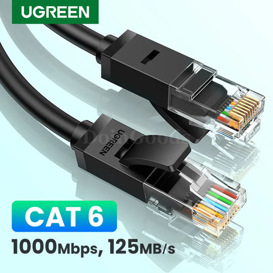 Ugreen Cat6 Ethernet Cable Gigabit High-Speed 1000Mbps Rj45 Network Lan Cord 301635