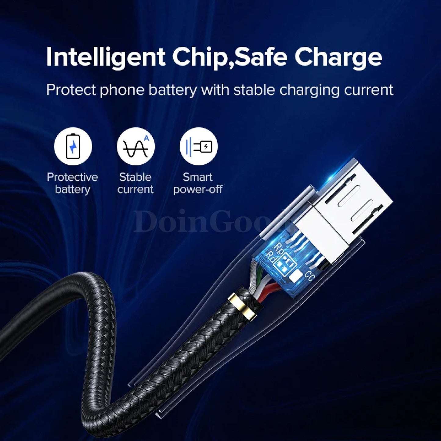 Ugreen Fast Charge Micro Usb Cable Charger Data Xiaomi Redmi Note 5 Pro Samsung 301635