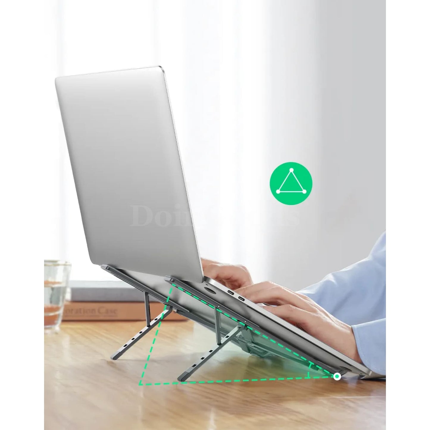 Ugreen Foldable Aluminum Laptop Stand Vertical Support Macbook Air Pro Tablet 301635