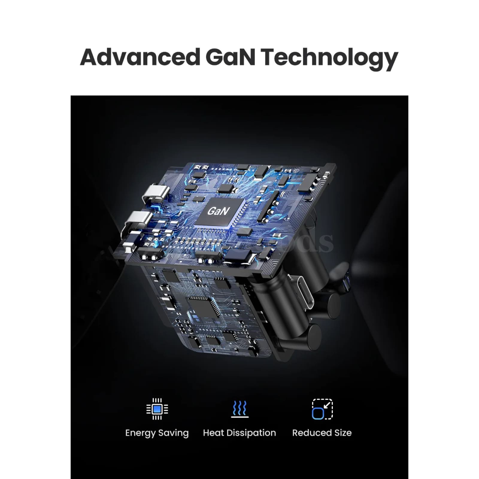 Ugreen Gan Charger 20W/30W Pd Fast Usb Type C Pd3.0 Qc3.0 Quick Charging Iphone 301635