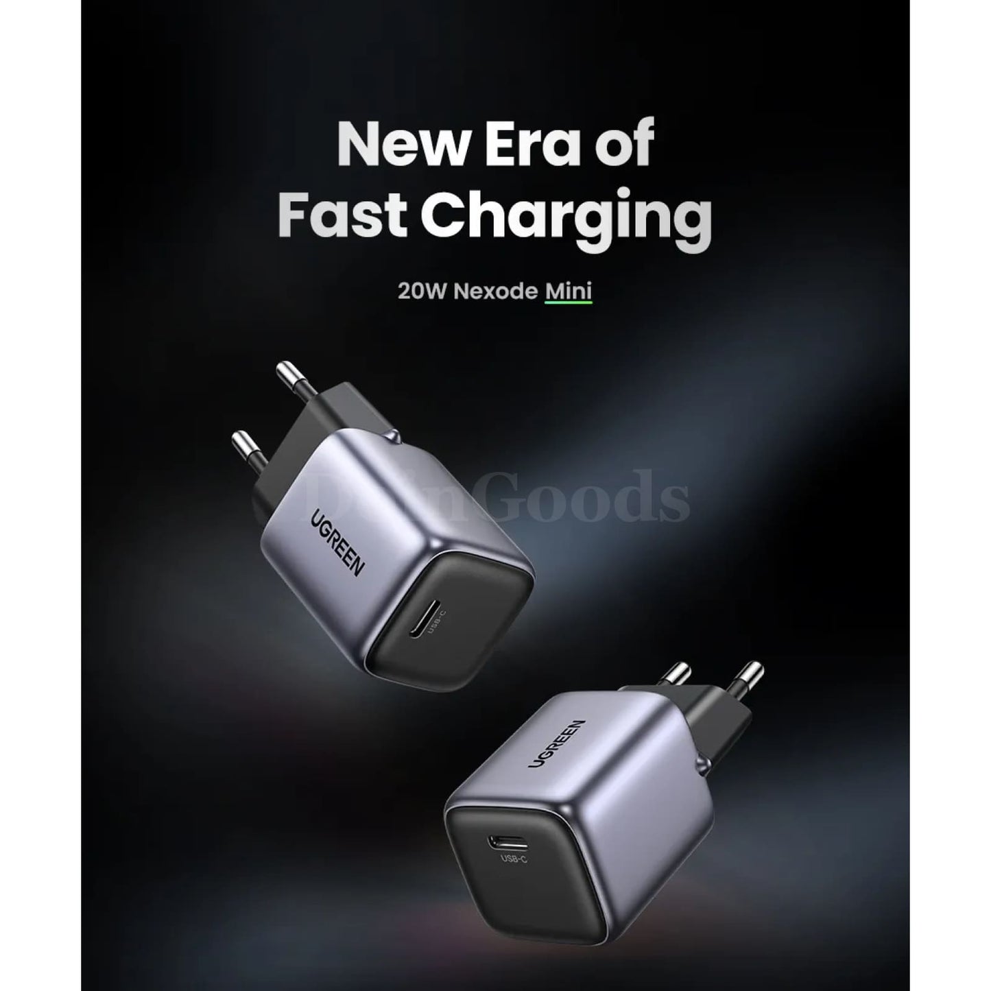 Ugreen Gan Charger 20W/30W Pd Fast Usb Type C Pd3.0 Qc3.0 Quick Charging Iphone 301635