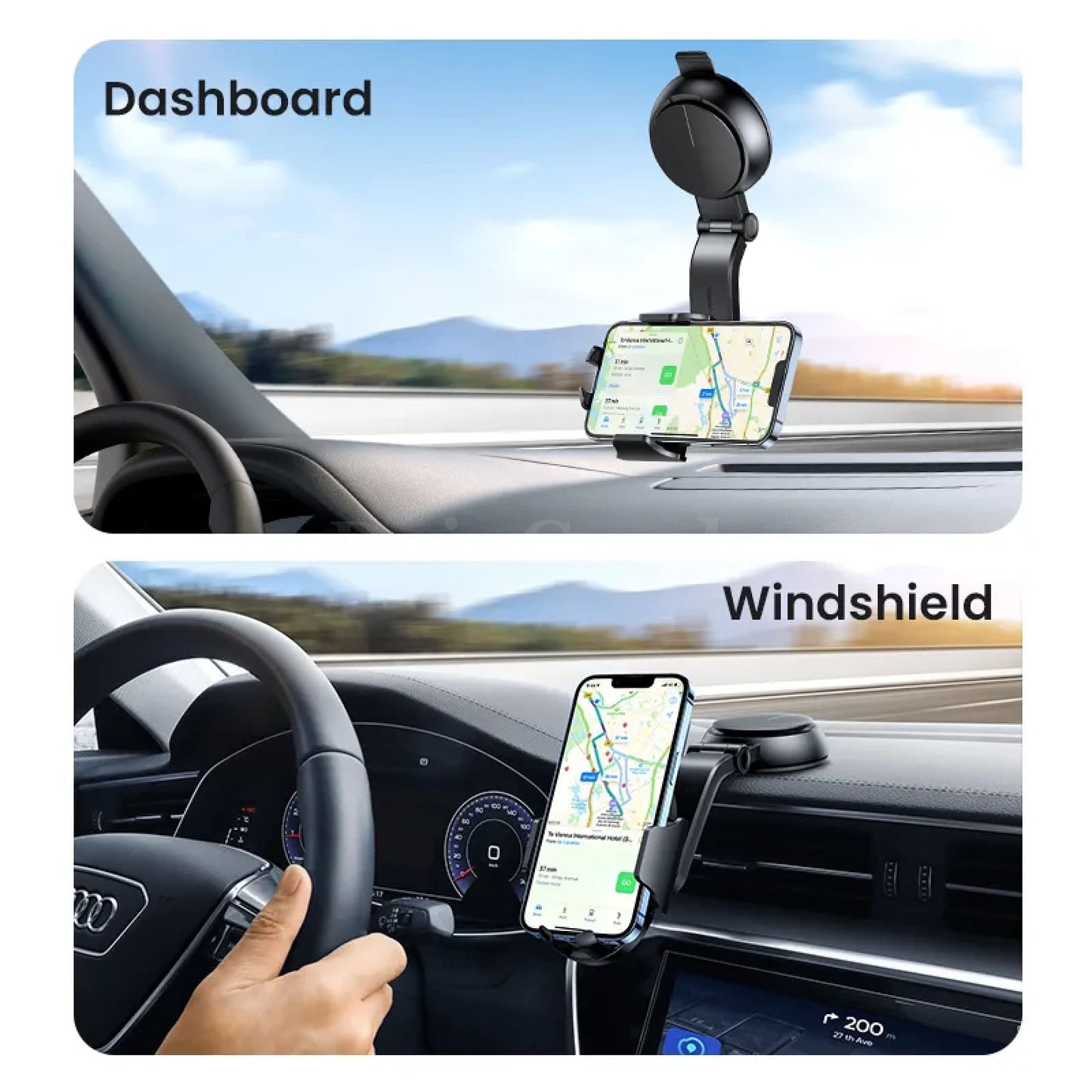 Ugreen Gravity Car Phone Holder Dashboard Stand Iphone 15 14 Pro Xiaomi Samsung 301635