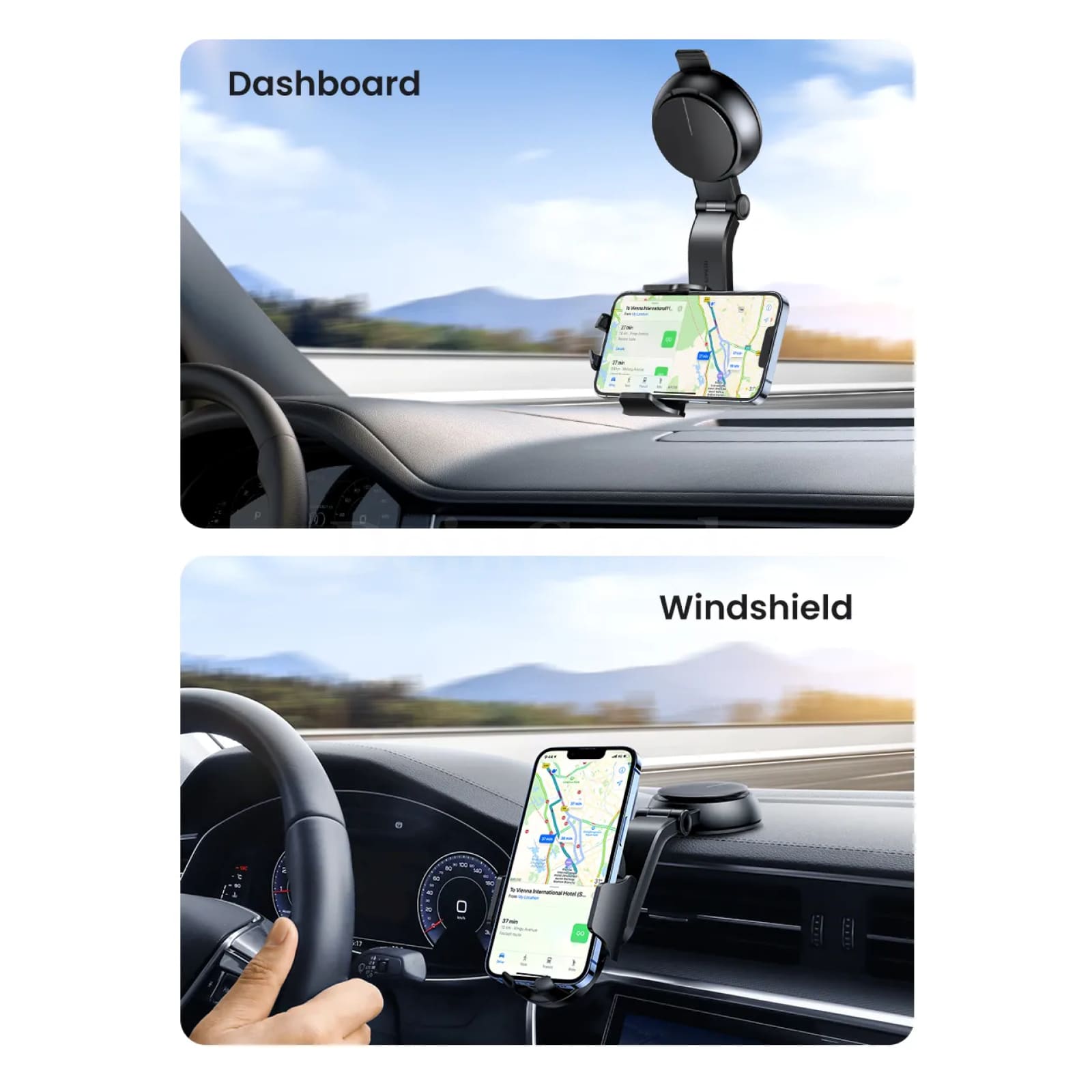 Ugreen Gravity Car Phone Holder Dashboard Stand Iphone 15 14 Pro Xiaomi Samsung 301635