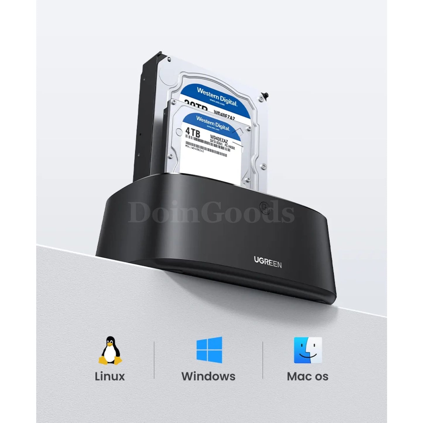 Ugreen Hdd Docking Station Sata To Usb 3.0 Adapter 2.5 3.5 Ssd Hard Drive Dock 301635