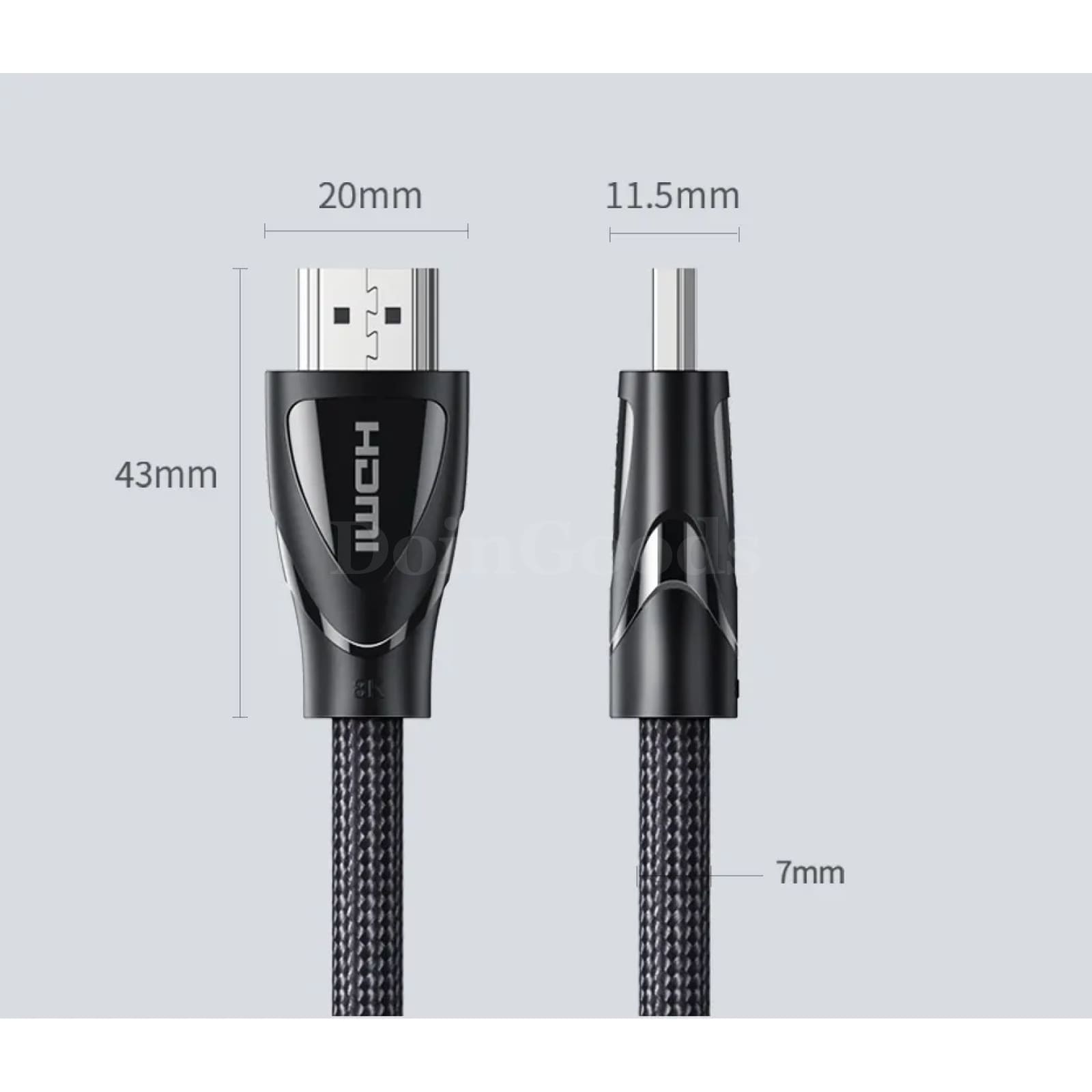 Ugreen Hdmi 2.1 Cable 8K/60Hz 4K/120Hz Hdr10+ 48Gbps Ps5 Xbox Series X Xiaomi 301635