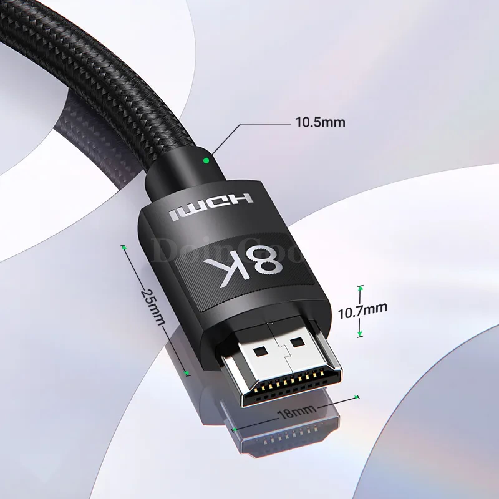 Ugreen Hdmi 2.1 Cable Ultra High-Speed 8K/60Hz 4K/120Hz 48Gbps Ps5 Xiaomi Mi Box 301635