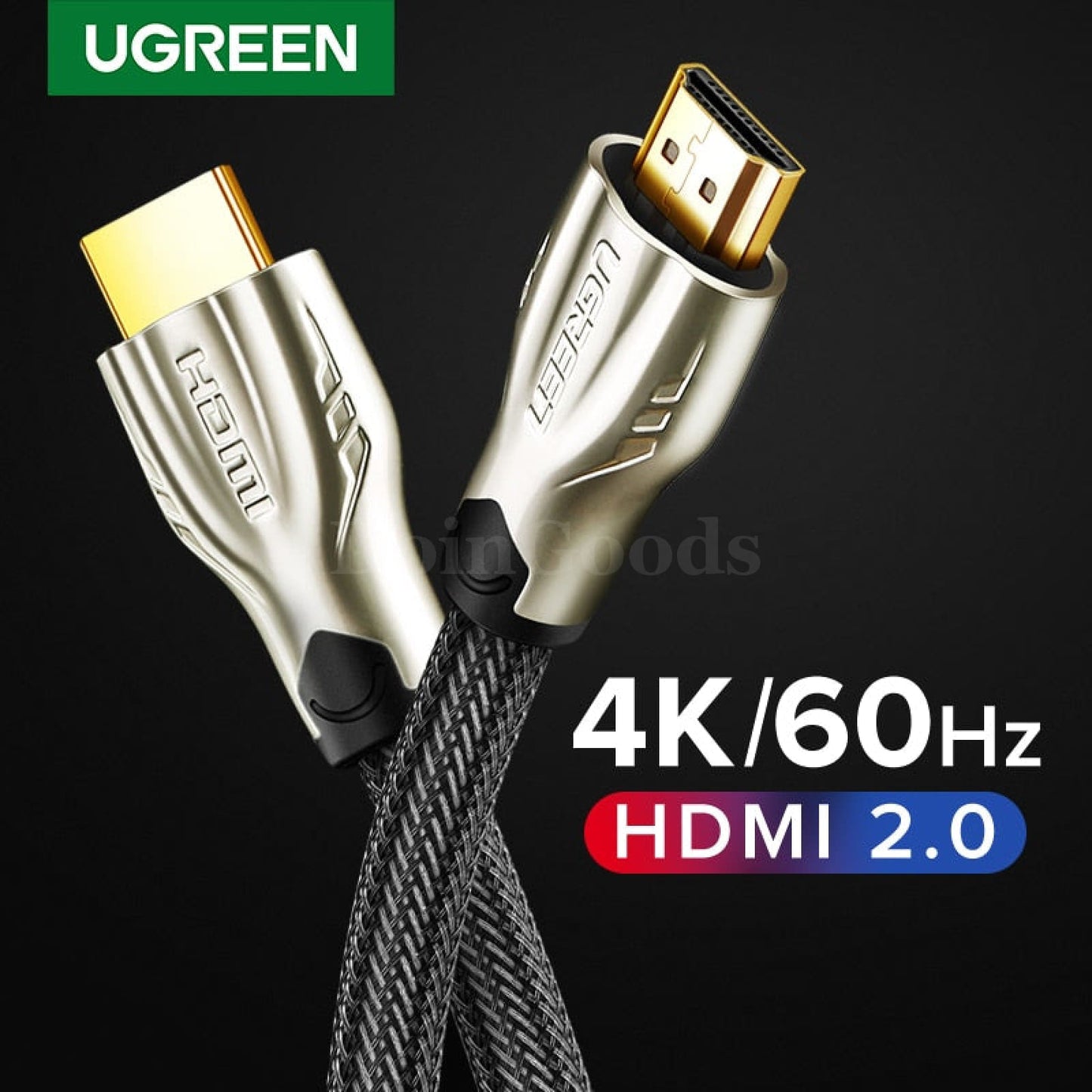 Ugreen Hdmi Cable 4K/60Hz - Audio Switch Splitter For Tv Box Ps4 301635