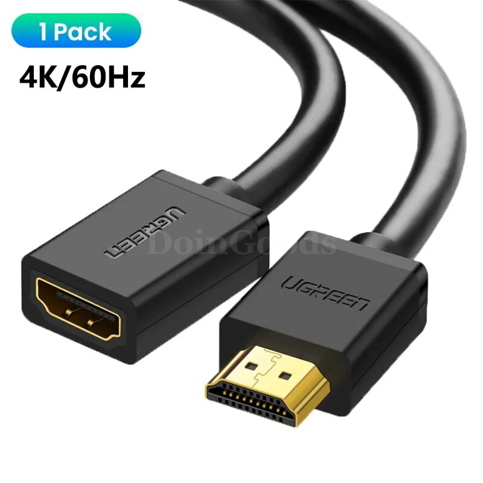 Ugreen Hdmi Extension Cable Extender Male To Female Cord Extention 1080P 4K 3D 1 Pack / 0.5M 301635-