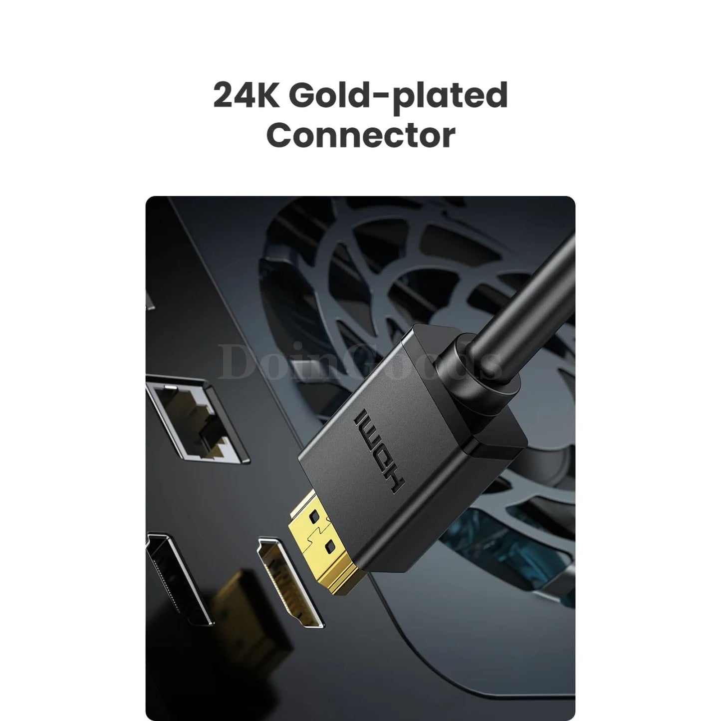Ugreen High Speed Hdmi Cable 1M 2M 4K/60Hz Gold Plated For Xiaomi Mi Box Ps4 301635