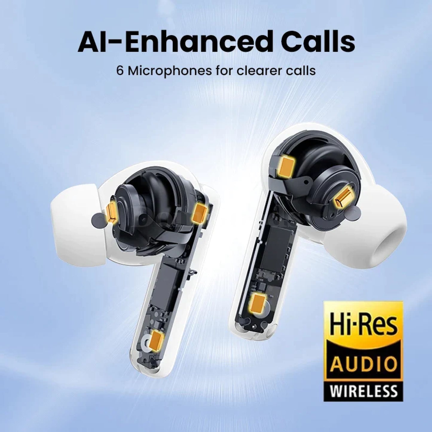 Ugreen Hitune X6 Anc Wireless Headphone Bluetooth 5.1 Tws Earbuds Iphone Pro Max 301635