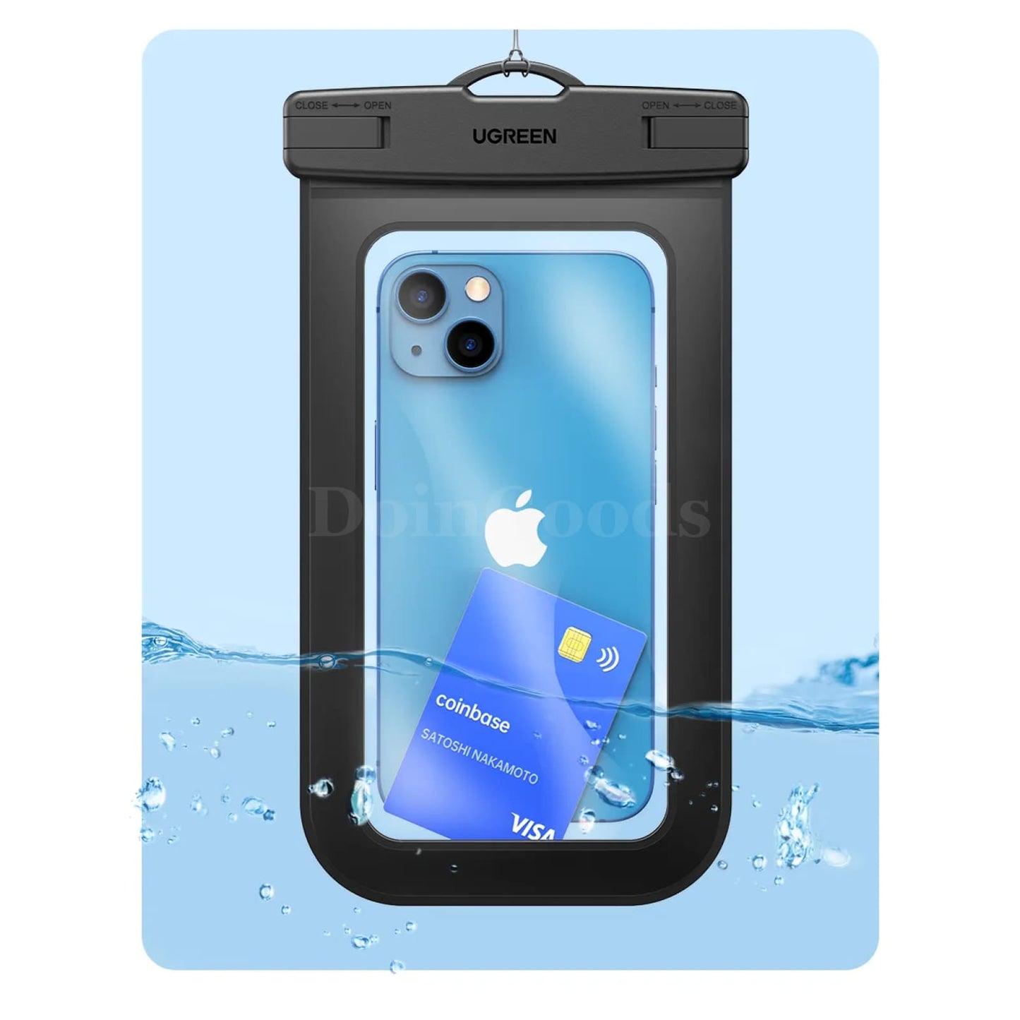 Ugreen Ipx8 Waterproof Phone Case Bag Protective Universal Swim Pouch 301635