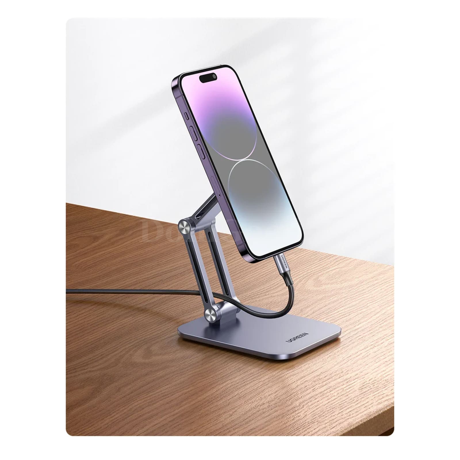 Ugreen Magnetic Phone Holder Aluminum Stand For Magsafe Iphone 15 14 13 Pro 301635