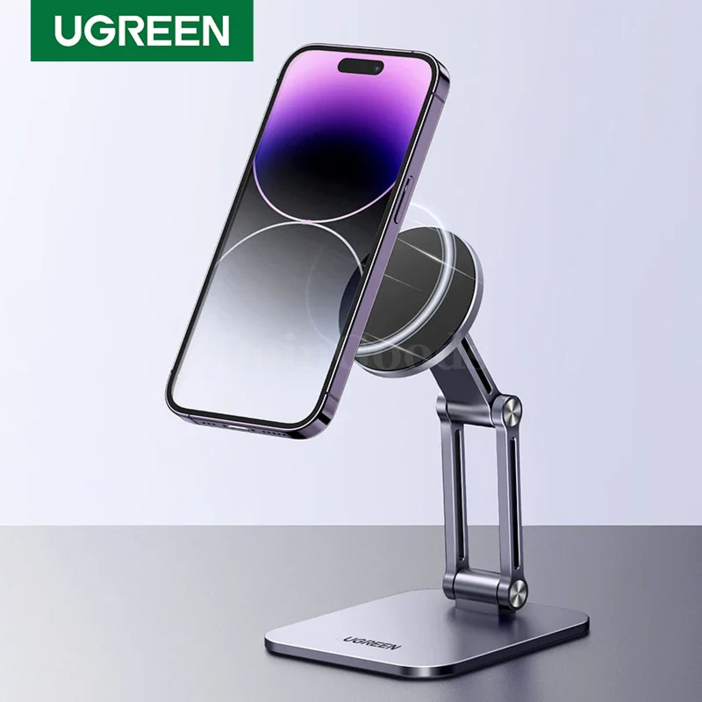 Ugreen Magnetic Phone Holder Aluminum Stand For Magsafe Iphone 15 14 13 Pro 301635