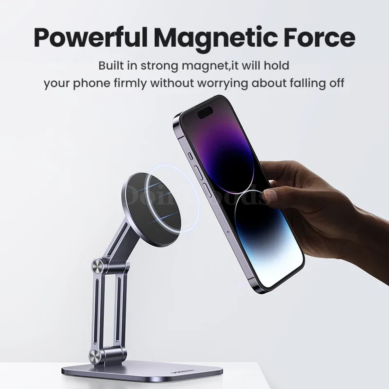 Ugreen Magnetic Phone Holder Aluminum Stand For Magsafe Iphone 15 14 13 Pro 301635