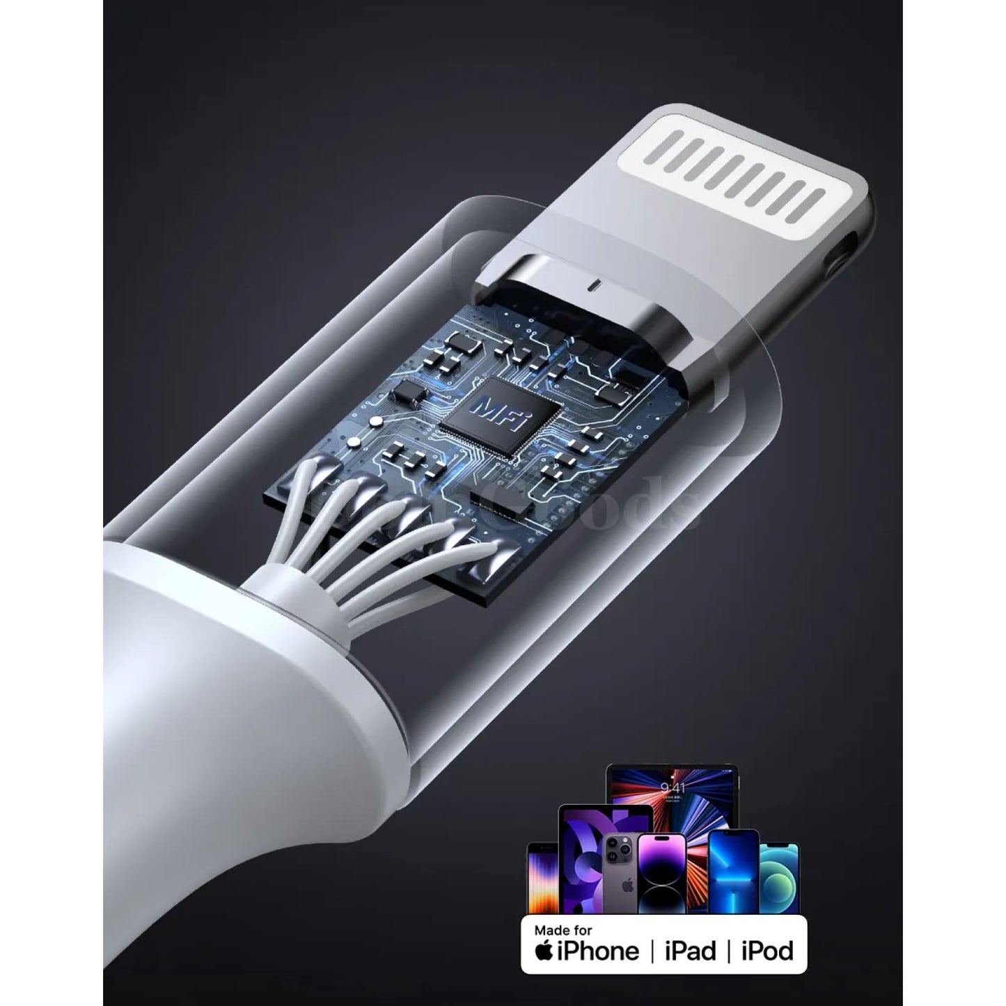 Ugreen Mfi-Certifird 20/30W Usb Type C To Lightning Cable For Iphone 14 Pro Max 301635