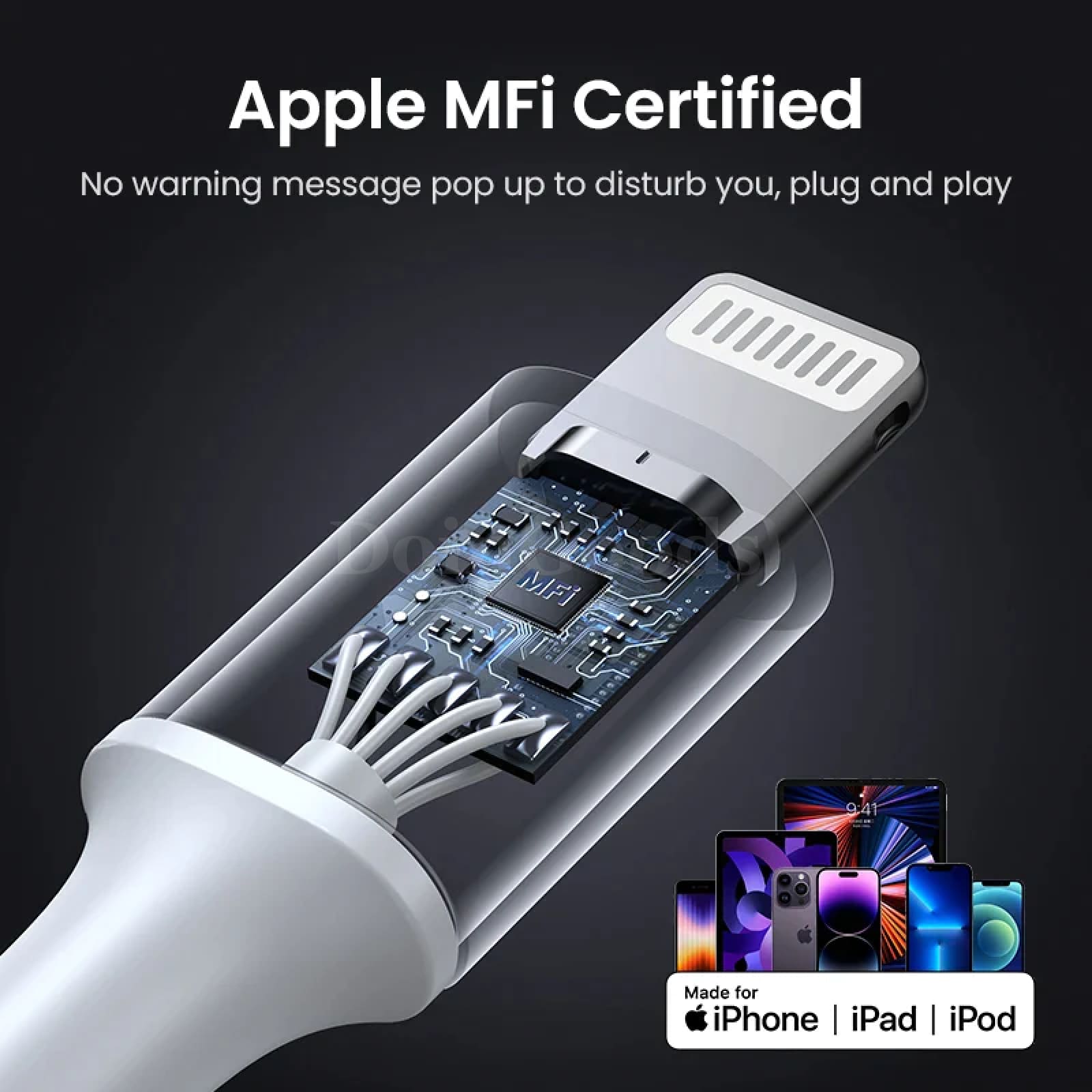 Ugreen Mfi-Certifird 20/30W Usb Type C To Lightning Cable For Iphone 14 Pro Max 301635