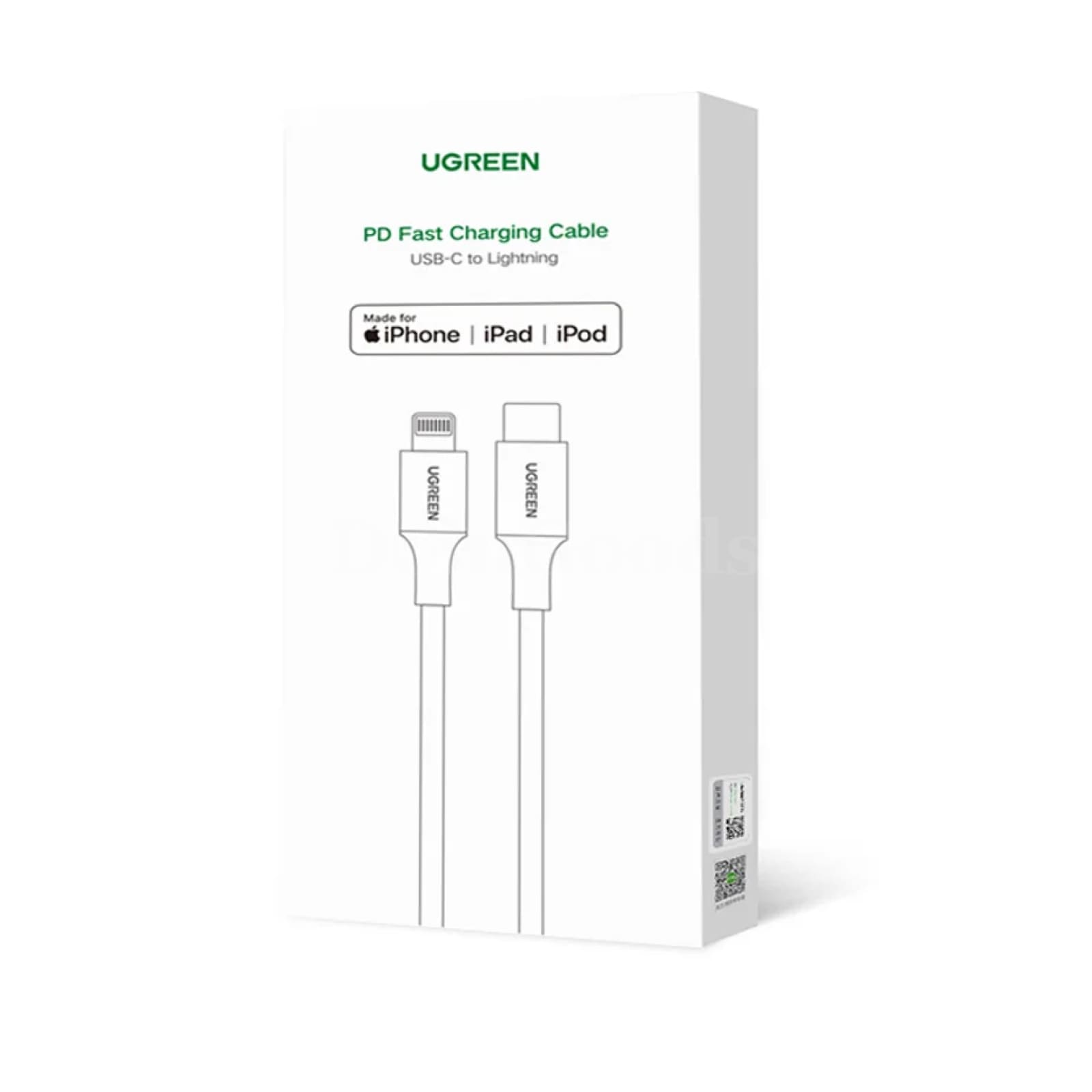 Ugreen Mfi 20W Pd Usb-C To Lightning Cable Fast Charging For Iphone 14/13/12 301635