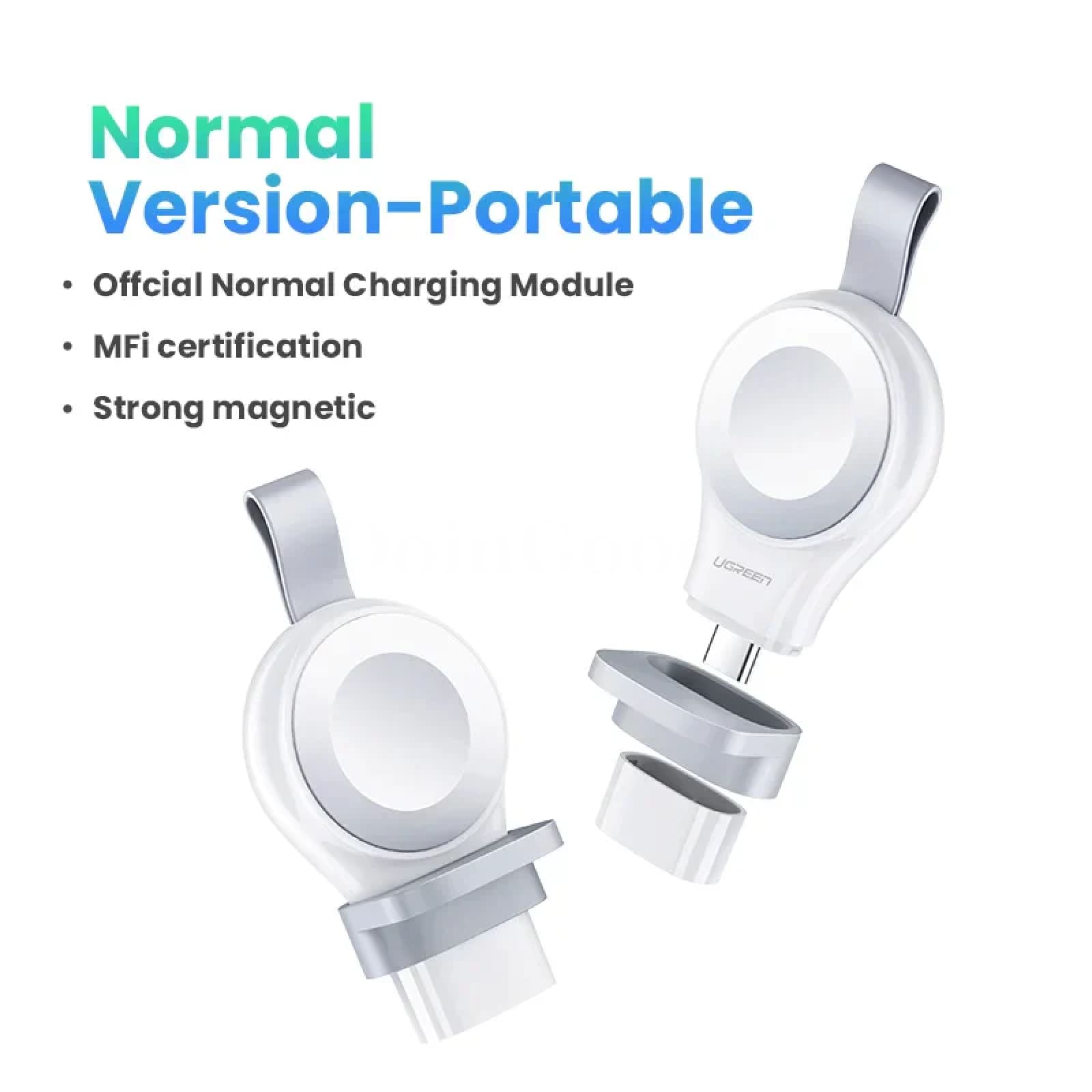 Ugreen Mfi-Certified Apple Watch Wireless Charger Usb Type C Magnetic Fast Ultra Normal Version