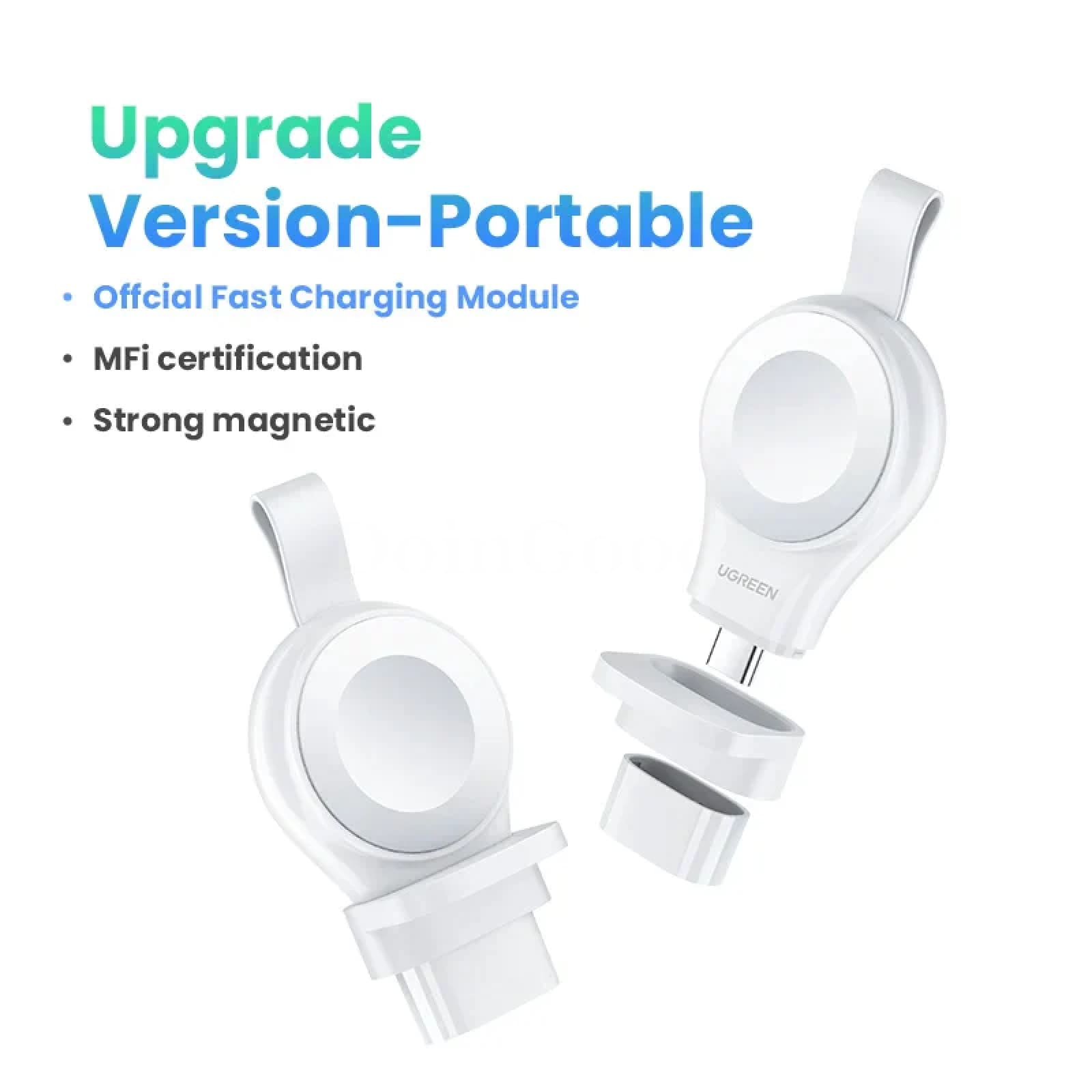 Ugreen Mfi-Certified Apple Watch Wireless Charger Usb Type C Magnetic Fast Ultra Upgrade Version