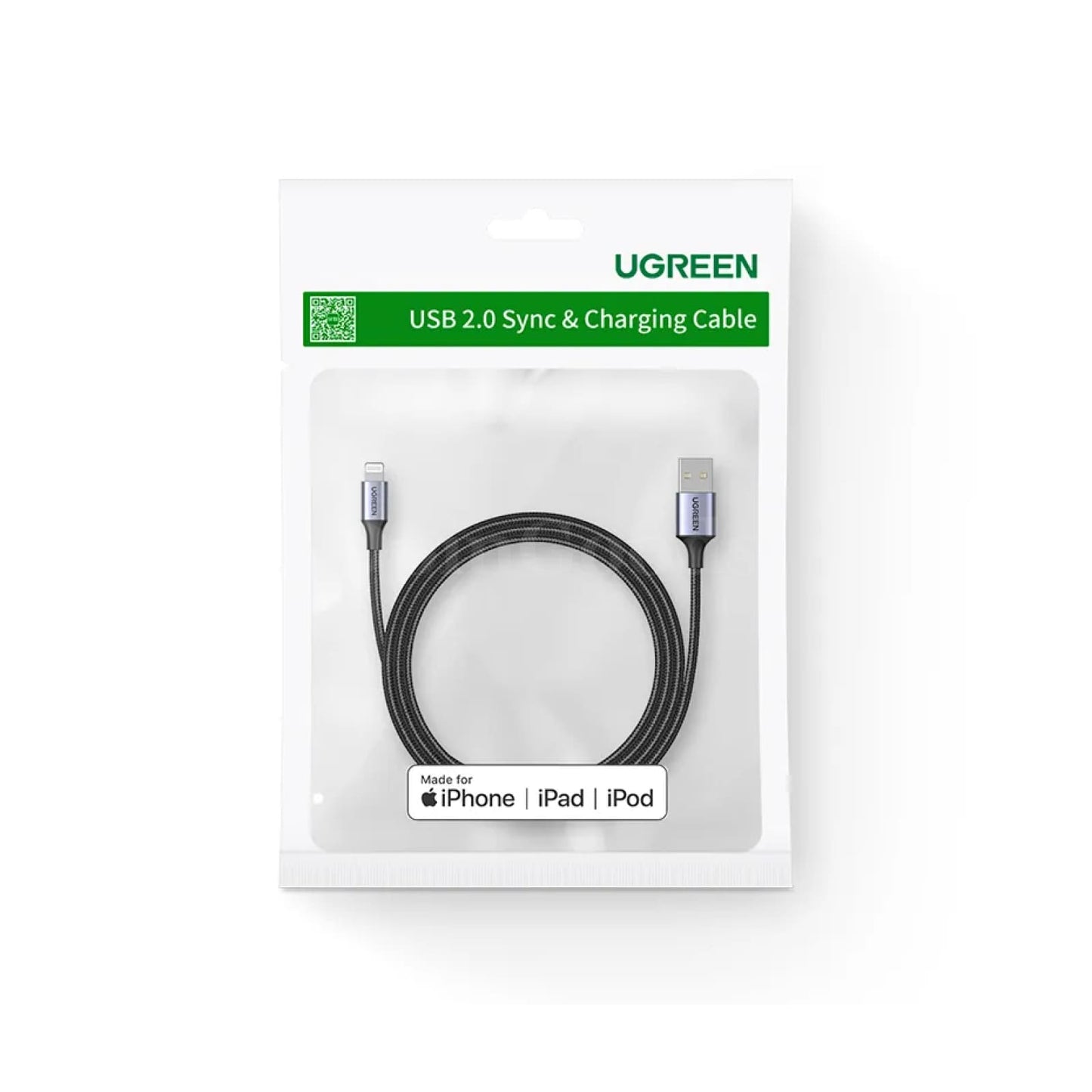 Ugreen Mfi Certified Usb Cable Fast Charging Lightning 2.4A For Iphone Pro Max 301635