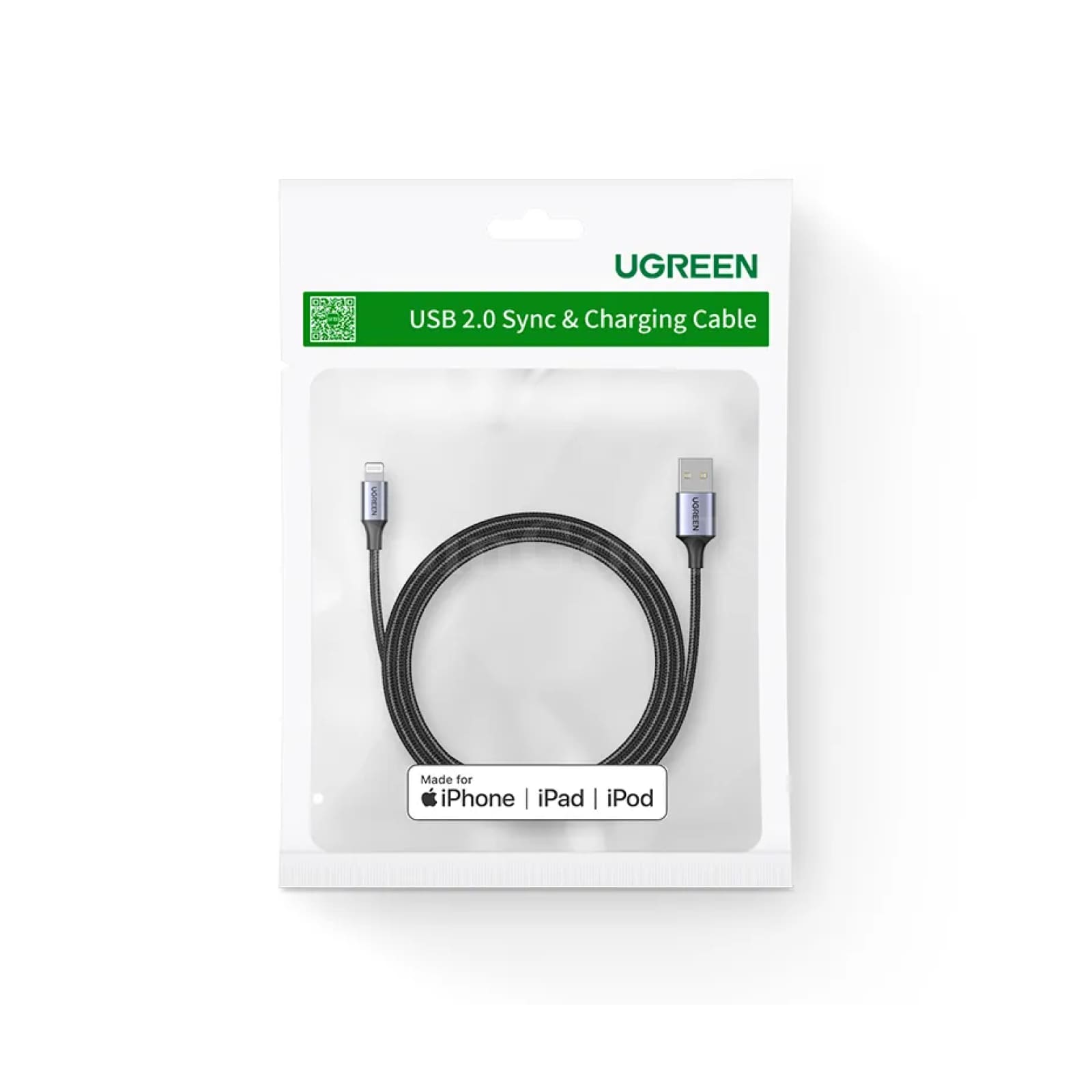 Ugreen Mfi Certified Usb Cable Fast Charging Lightning 2.4A For Iphone Pro Max 301635