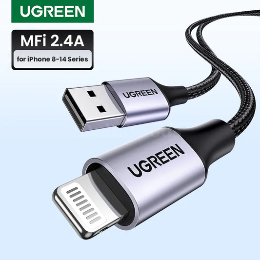 Ugreen Mfi Certified Usb Cable Fast Charging Lightning 2.4A For Iphone Pro Max 301635