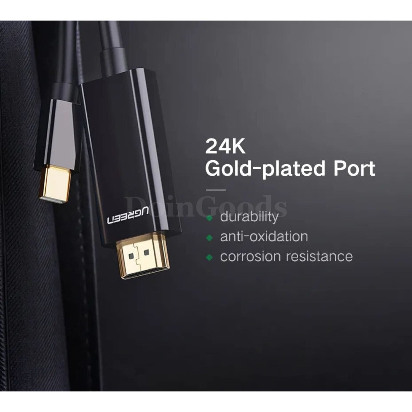 Ugreen Mini Displayport To Hdmi Cable 4K Thunderbolt 2 Converter Macbook Air 13 301635