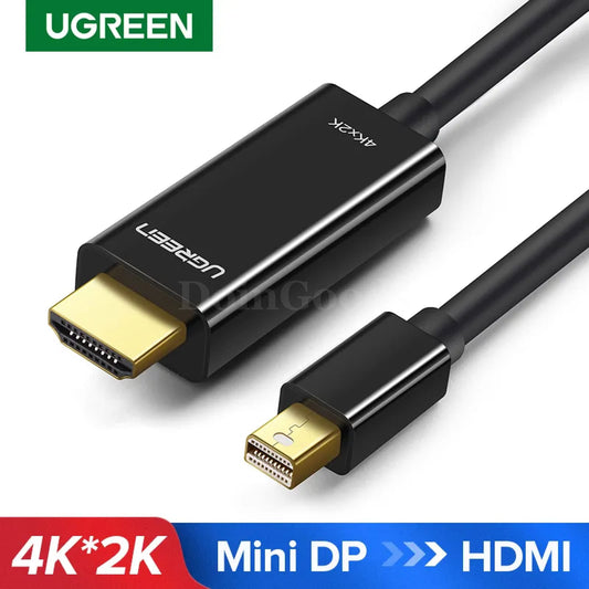 Ugreen Mini Displayport To Hdmi Cable 4K Thunderbolt 2 Converter Macbook Air 13 301635