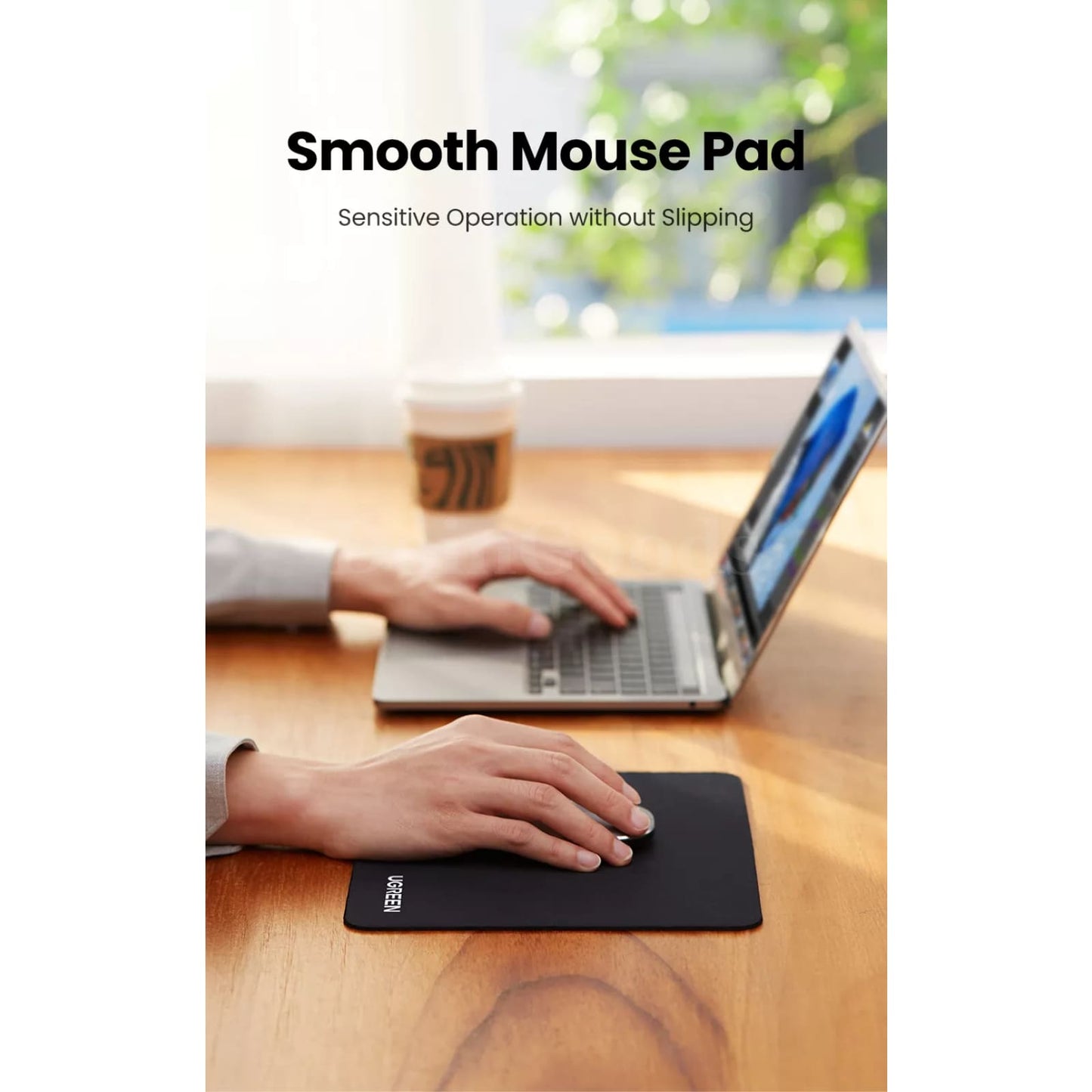 Ugreen Mouse Pad 26*21Cm Non-Slip Valorant Design For Office Home Pc Desk 301635