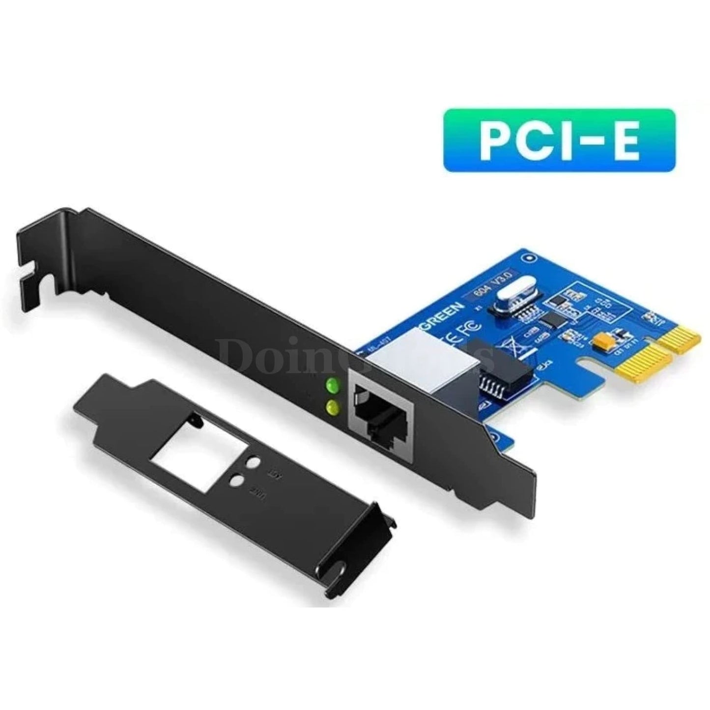 Ugreen Pcie Ethernet Adapter 1000Mbps/5Gbps Expansion Card Rj45 Lan Desktop Pc 301635