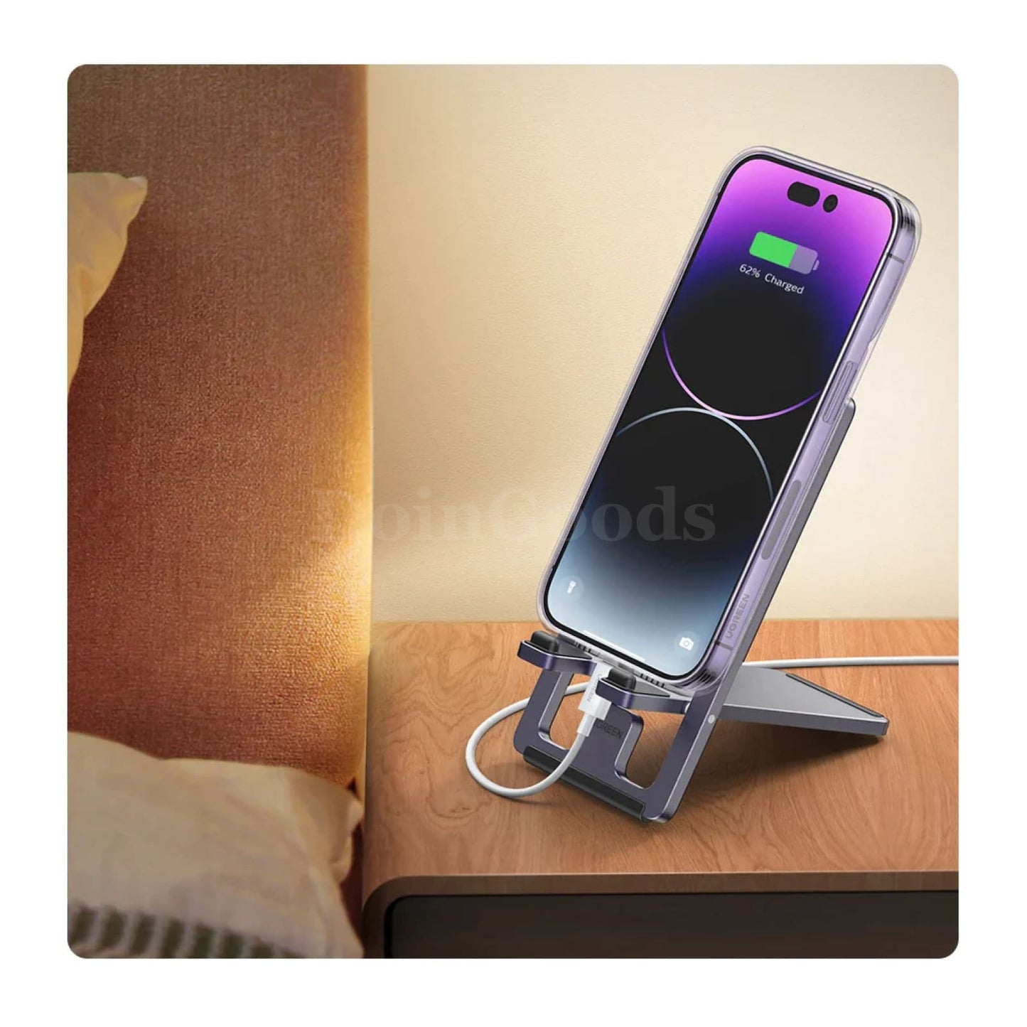 Ugreen Phone Holder Aluminum Desk Stand Iphone 15 14 Pro Xiaomi Samsung Mobile 301635