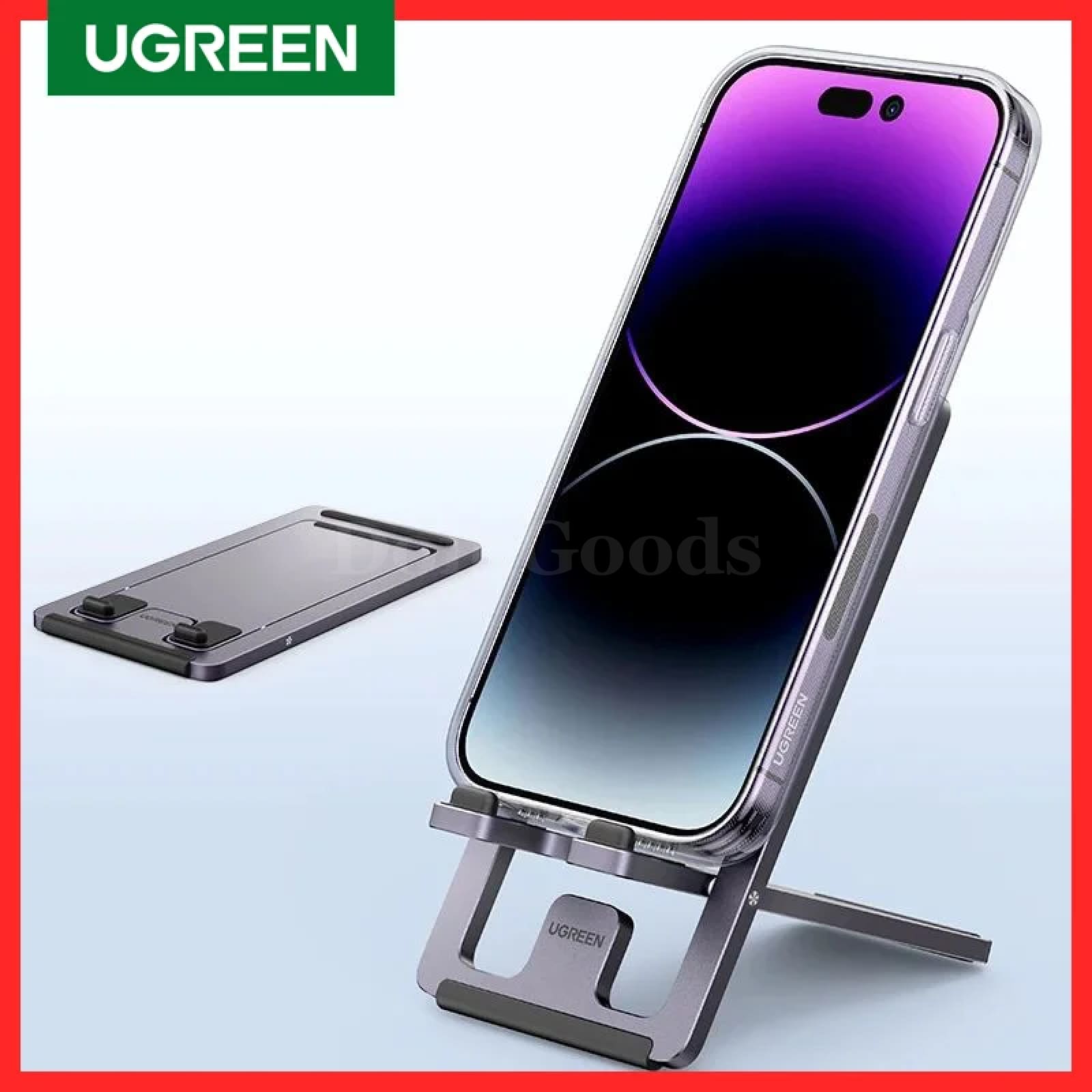 Ugreen Phone Holder Aluminum Desk Stand Iphone 15 14 Pro Xiaomi Samsung Mobile 301635