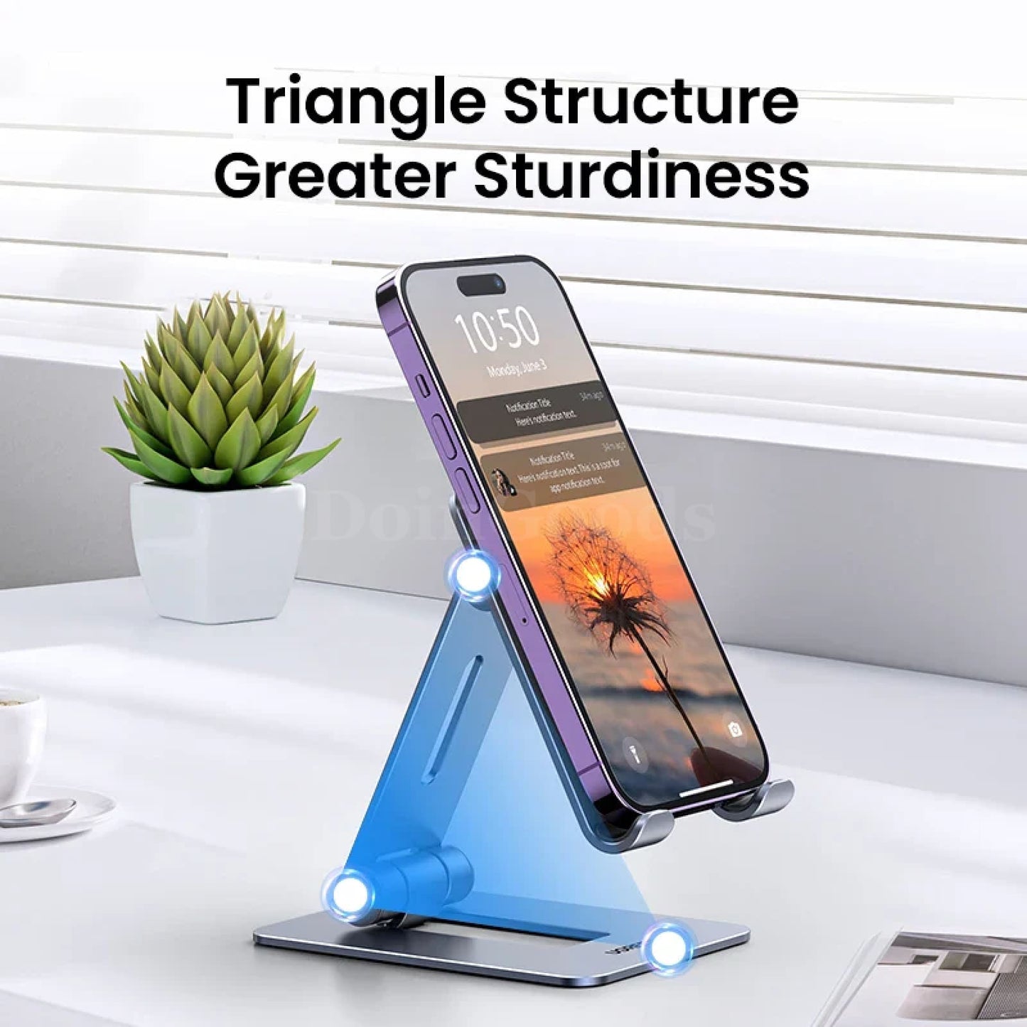 Ugreen Phone Holder Stand Aluminum For Iphone 15 14 13 Pro Xiaomi Samsung 301635