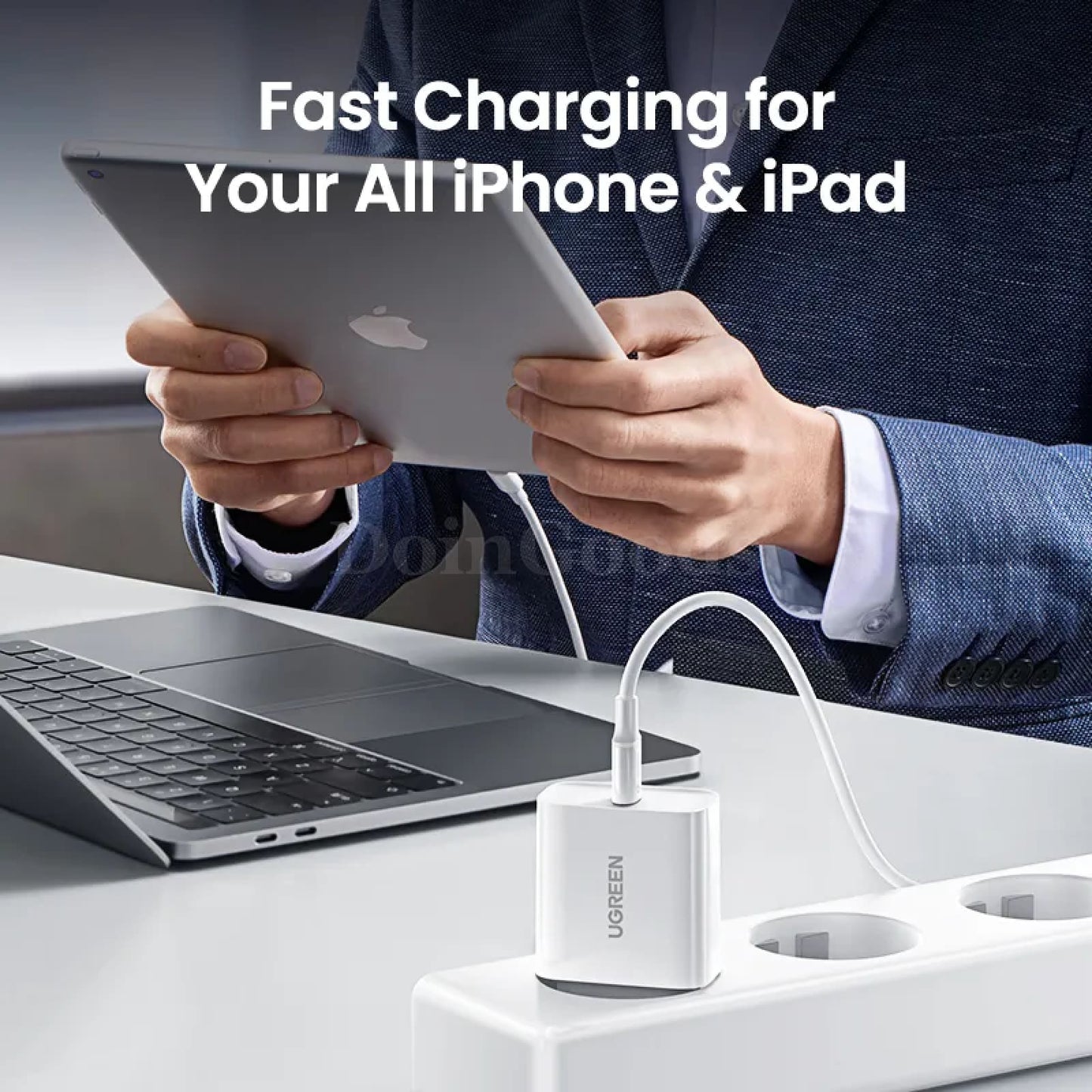Ugreen Quick Charge 4.0 Usb-C 20W Fast Pd Charger For Iphone 15/14/13/12 Xiaomi 301635