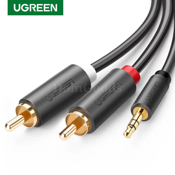 Ugreen Rca To 3.5Mm Audio Cable - 2 Male Aux 301635