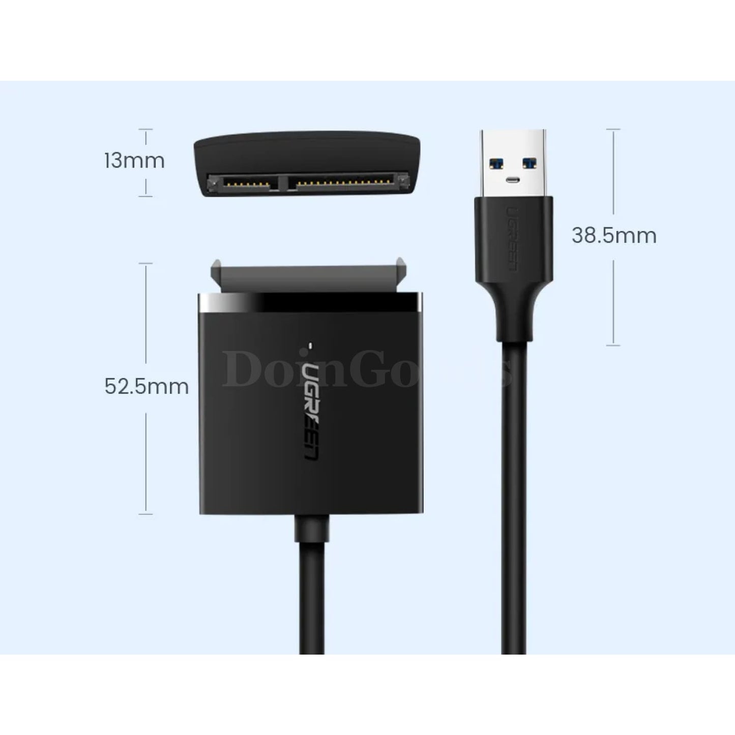 Ugreen Sata 3 To Usb Adapter 3.0/2.0 Cable Converter For 2.5 3.5 Hdd Ssd 301635