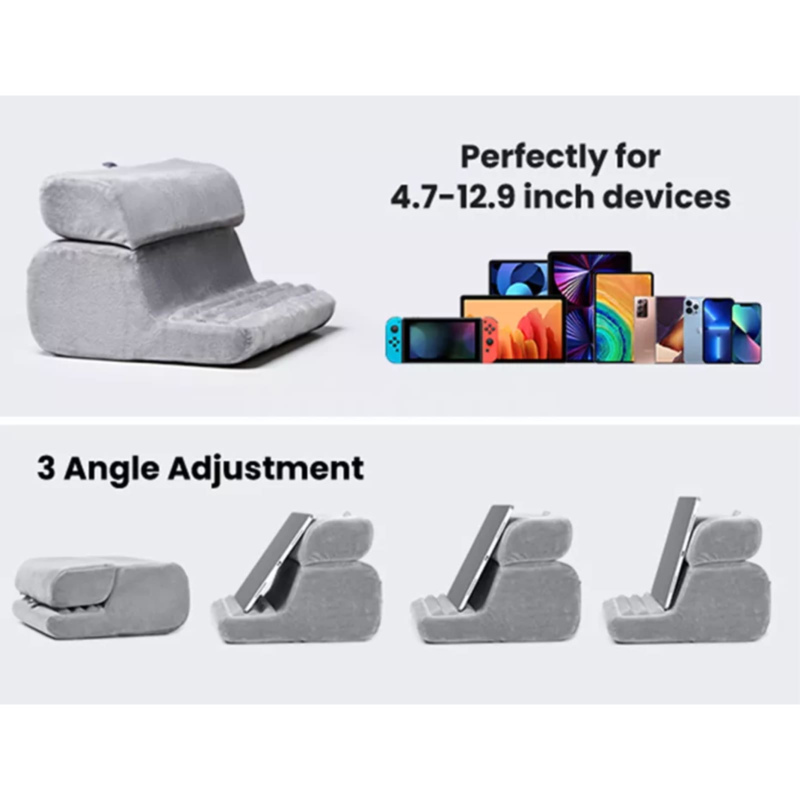 Ugreen Tablet Holder Pillow Stand Ipad Pro Iphone Xiaomi Adjustable Laptop Phone 301635