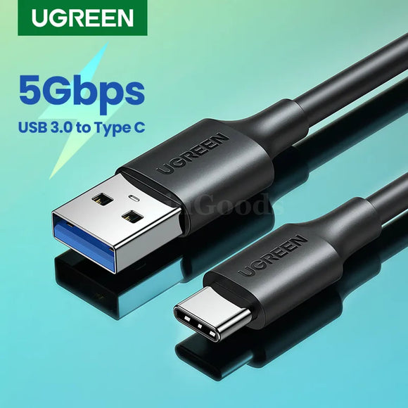 Ugreen Usb 3.0 A To Type C Cable 5Gbps Superspeed Data Ipad Pro Ssd M2 Enclosure 301635