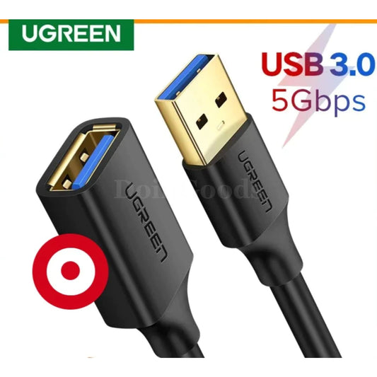 Ugreen Usb 3.0 Extension Cable For Smart Laptop Tv Xbox One Ssd Mini Fast Speed Cord 301635