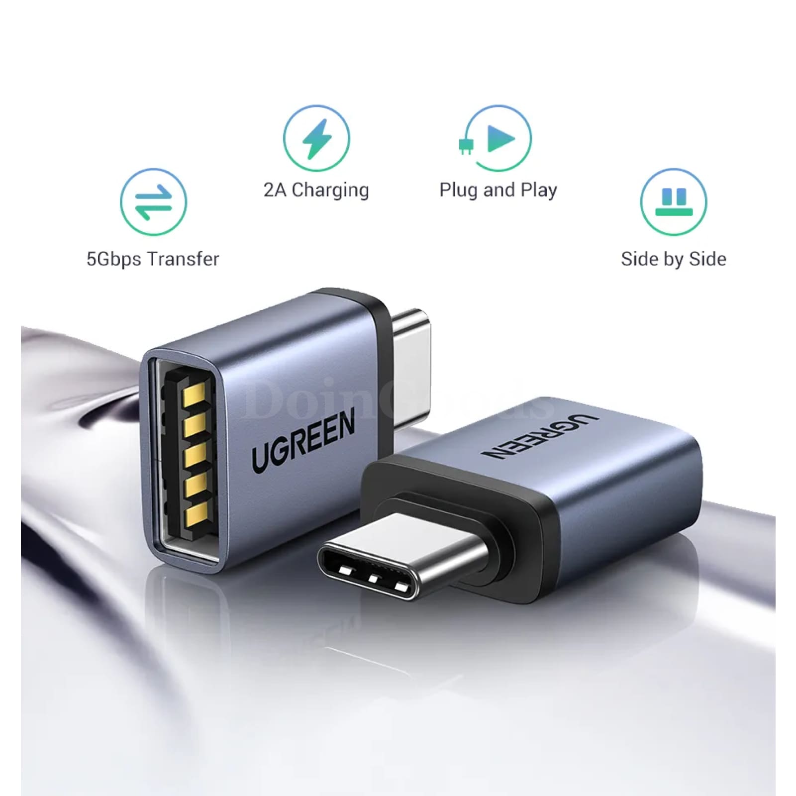 Ugreen Usb 3.0 Otg Adapter Type C To Female Converter Thunderbolt Macbook 301635