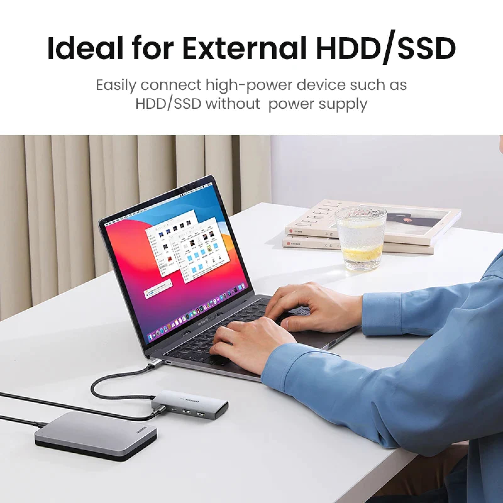 Ugreen Usb C Hub 10Gbps Type-C 3.2 Gen2 Splitter 4 Port Macbook Pro Adapter 301635