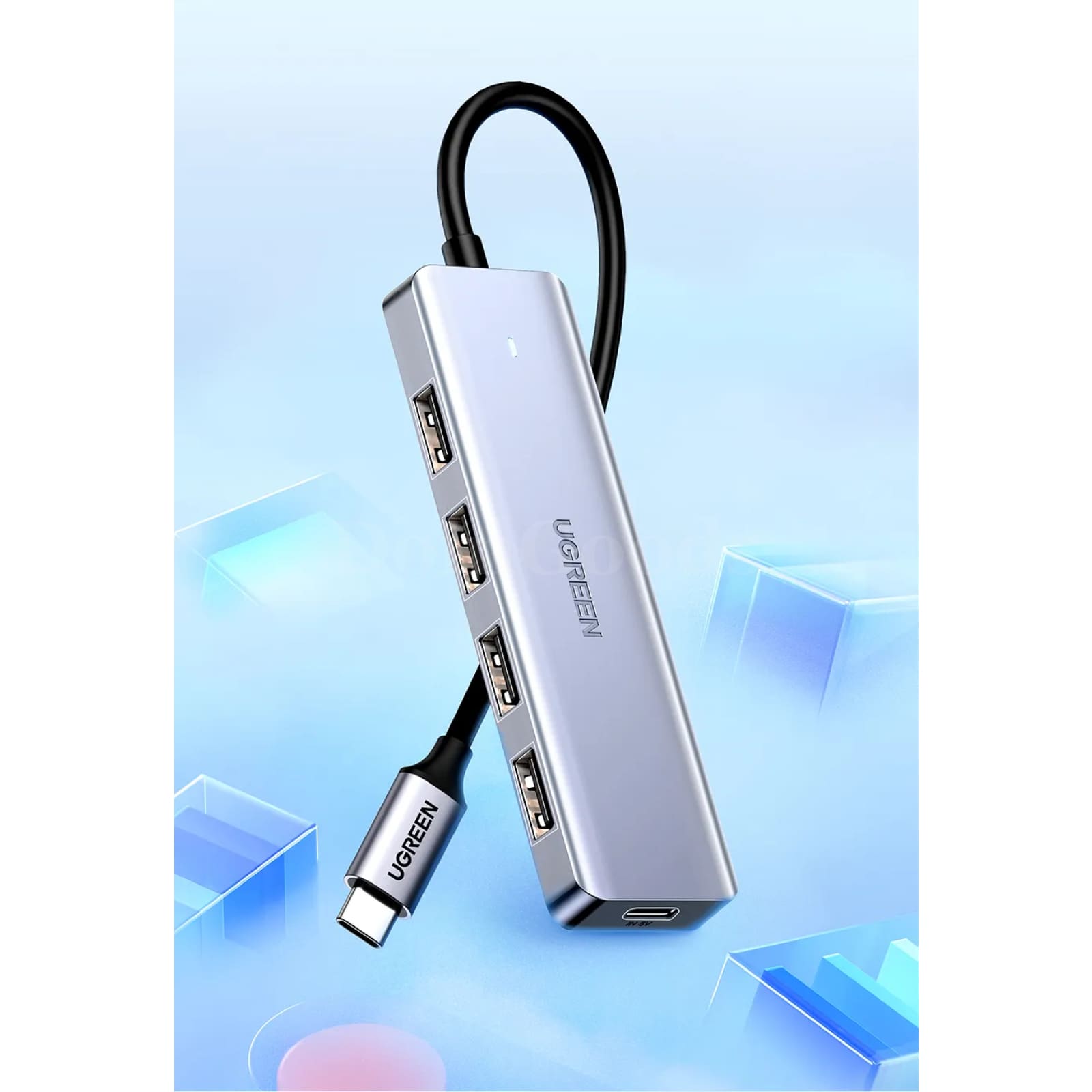 Ugreen Usb C Hub 4 Ports Type To 3.0 Splitter Adapter Macbook Ipad Samsung 301635