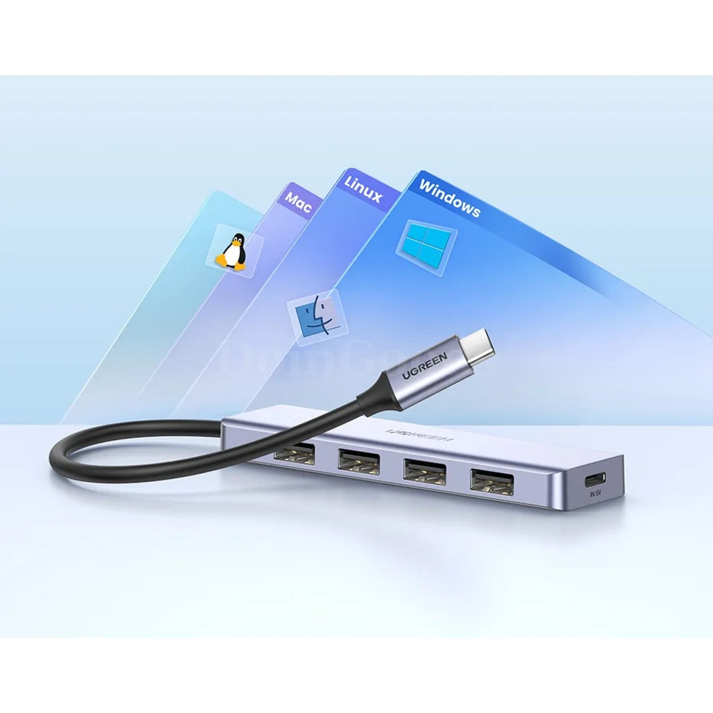 Ugreen Usb C Hub 4 Ports Type To 3.0 Splitter Adapter Macbook Ipad Samsung 301635