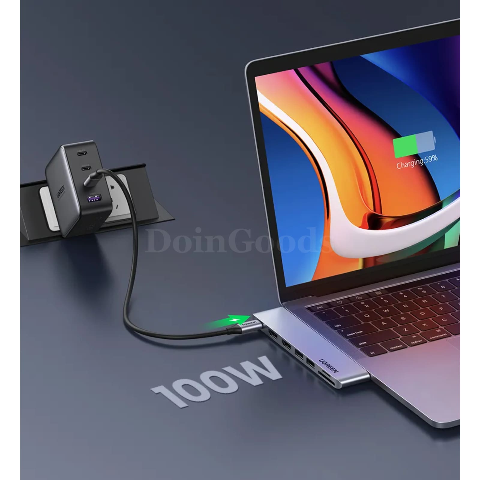 Ugreen Usb C Hub Hdmi Adapter Dock 3.0 Macbook Pro Air 2022 Usb-C 3.1 Splitter 301635