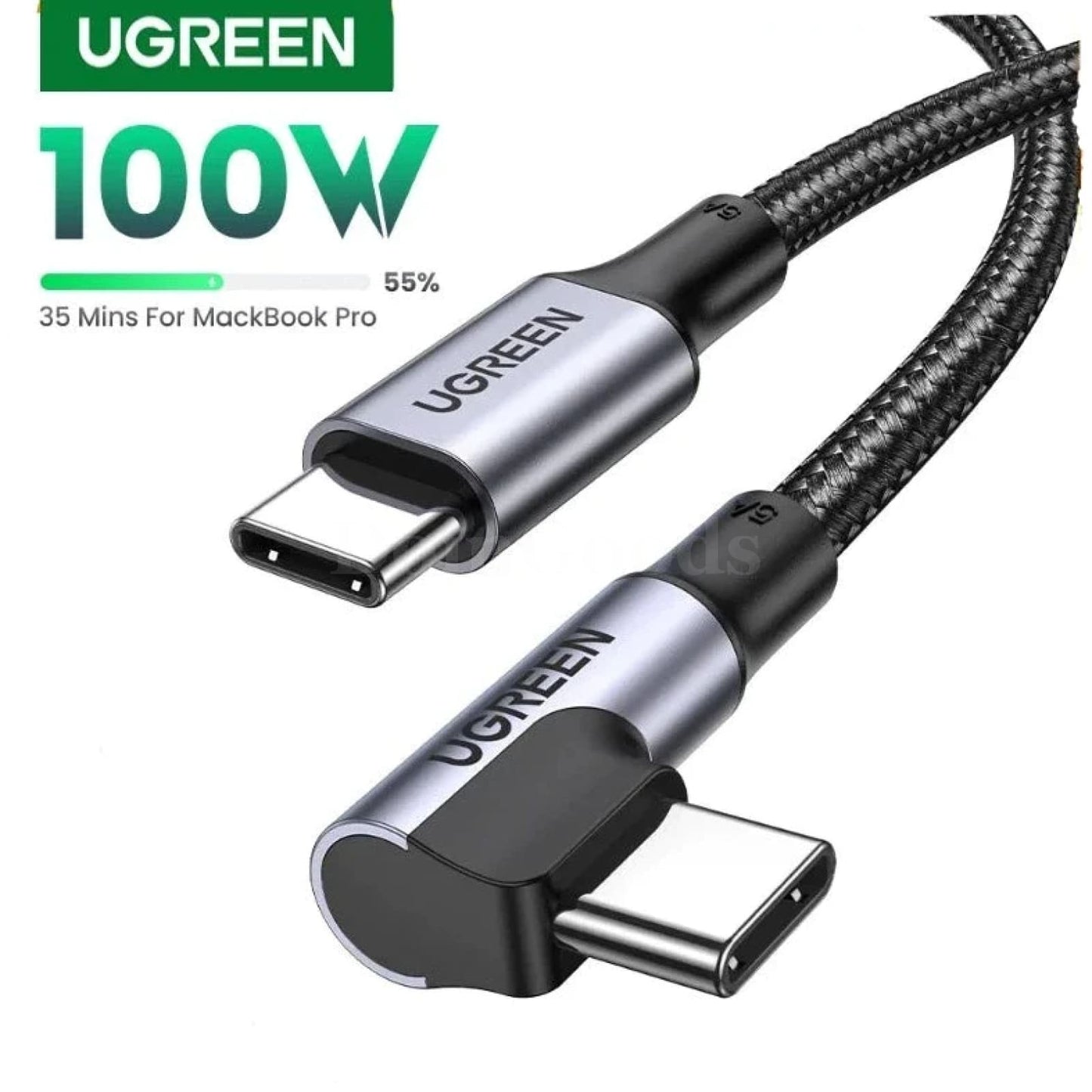 Ugreen Usb C To 100W Cable Fast Charge Qc 4.0 For Iphone 15 Macbook Pro S23 301635